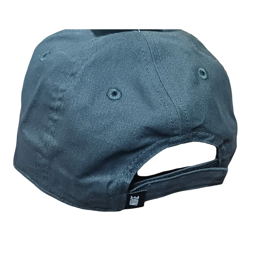 Nike Kids Baseball Cap Anthracite Child Size 4-7 Adjustable Hat Embroidered Logo